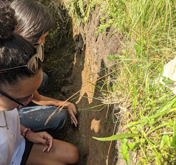 Soil Talk for Black2Nature at Camp Langaford 23rd-25th July